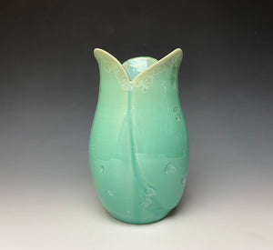 Tulip Vase- Light Green #1