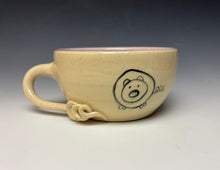 Load image into Gallery viewer, PIGGERY Soup mug in Rose
