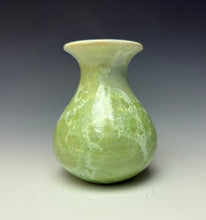Load image into Gallery viewer, Crystalline Glazed Mini Vase - Mint Green 4
