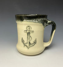 Load image into Gallery viewer, Anchor Mug- Jet Black
