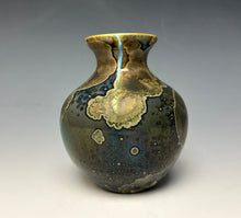 Load image into Gallery viewer, Iron Galaxy Crystalline Glazed Mini Vase 1
