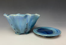 Load image into Gallery viewer, Microcrystalline Light Blue Lotus Berry Bowl
