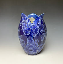 Load image into Gallery viewer, Tulip Vase- Winter Sky Blue #2
