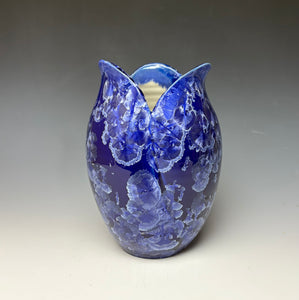 Tulip Vase- Winter Sky Blue #2