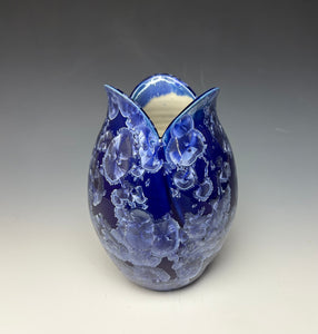 Tulip Vase- Winter Sky Blue #3