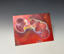 Load image into Gallery viewer, Crystalline Greeting Card- &#39;Ruby&#39;
