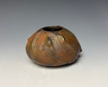 Load image into Gallery viewer, Satin Copper Raku Mini AirPlant Vase #9
