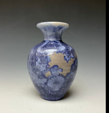 Load image into Gallery viewer, Periwinkle Crystalline Mini Vase 2

