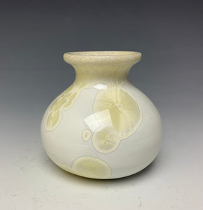 Crystalline Mini Vase in Ivory