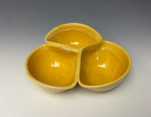 Load image into Gallery viewer, Triple Dip Dish- Sunshine Yellow
