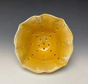 Sunshine Yellow Lotus Berry Bowl #3