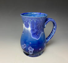 Load image into Gallery viewer, Crystalline Glazed Mug 18oz - Winter Sky Blue #1
