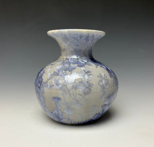 Periwinkle Crystalline Mini Vase 4