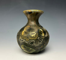 Load image into Gallery viewer, Iron Galaxy Crystalline Glazed Mini Vase 1
