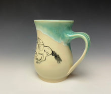 Load image into Gallery viewer, Galloping Horse &amp; Rider Mug - Seafoam Green
