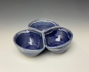 Triple Dip Dish- Amethyst