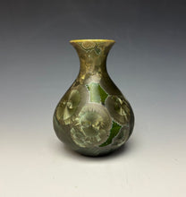 Load image into Gallery viewer, Iron Galaxy Crystalline Glazed Mini Vase 2
