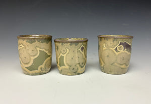 Crystalline Glazed Sake Cup- Unicorn #2