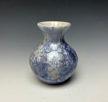 Load image into Gallery viewer, Periwinkle Crystalline Mini Vase 5
