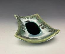 Load image into Gallery viewer, Crystalline Tray in Green and Silver #3
