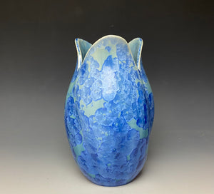 Tulip Vase- Teal