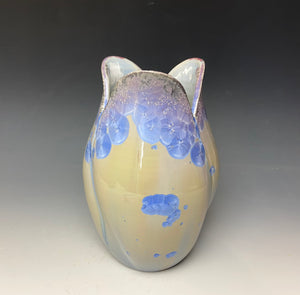 Tulip Vase- Blue Unicorn