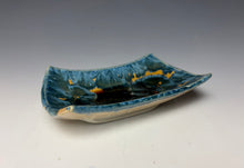 Load image into Gallery viewer, Crystalline Tray in Blue and Orange
