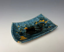Load image into Gallery viewer, Crystalline Tray in Blue and Orange
