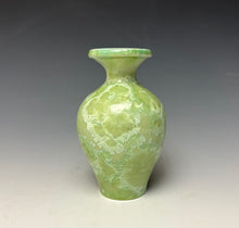Load image into Gallery viewer, Crystalline Glazed Mini Vase - Mint Green 5
