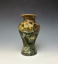 Load image into Gallery viewer, Iron Galaxy Crystalline Glazed Vase 2
