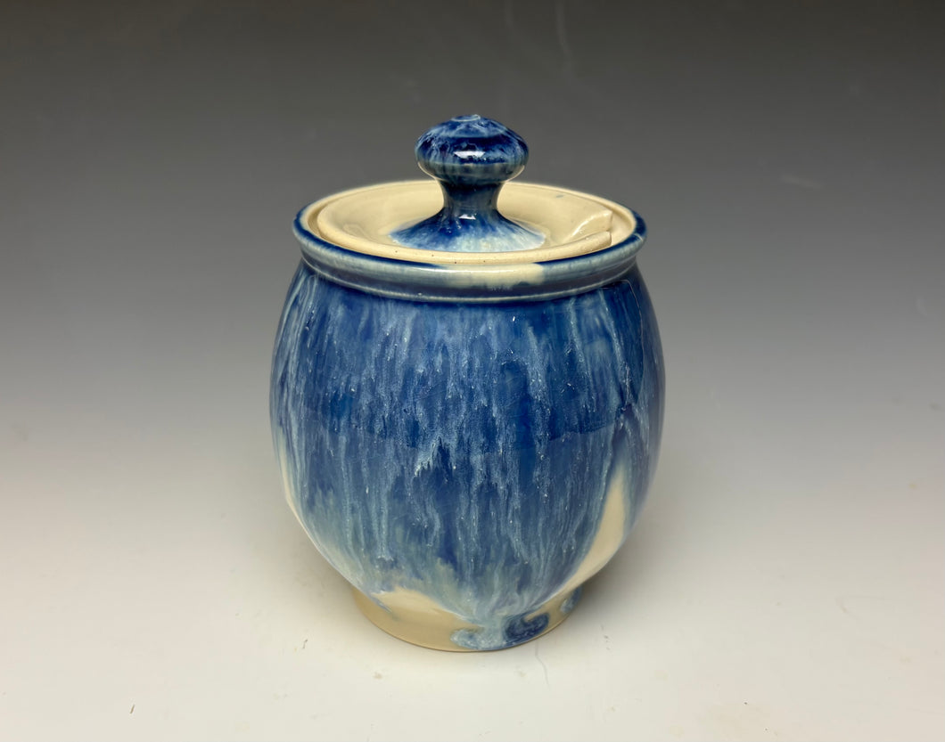 Sugar Jar- Breakwater Blue
