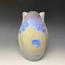 Load image into Gallery viewer, Tulip Vase- Blue Unicorn
