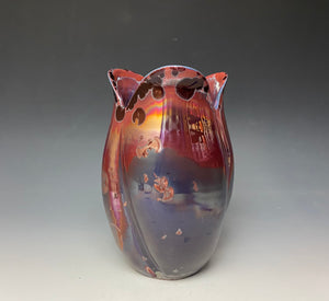 Tulip Vase- Ruby #3