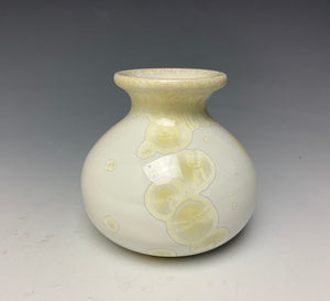 Crystalline Mini Vase in Ivory