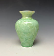 Load image into Gallery viewer, Crystalline Glazed Mini Vase - Mint Green
