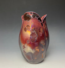 Load image into Gallery viewer, Tulip Vase- Ruby #3
