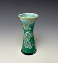 Load image into Gallery viewer, Emerald Green Crystalline Glazed Mini Vase 5
