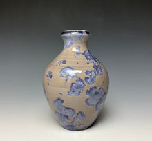 Load image into Gallery viewer, Periwinkle Crystalline Mini Vase
