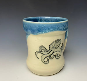 Octopus Mug- Ice Blue