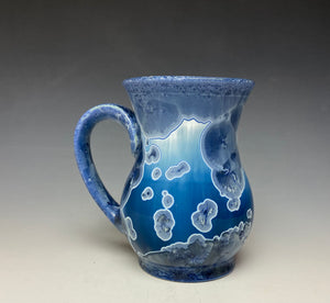 Crystalline Glazed Mug Atlantic Storm Blue #2- 16oz