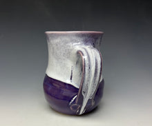 Load image into Gallery viewer, Purple and White Swirly Mug
