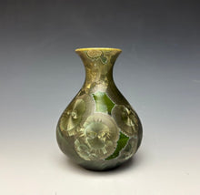 Load image into Gallery viewer, Iron Galaxy Crystalline Glazed Mini Vase 2
