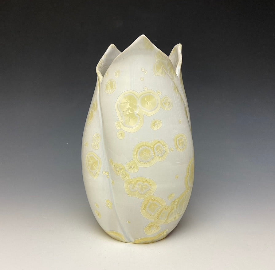 Tulip Vase- Ivory #2