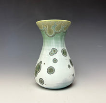 Load image into Gallery viewer, Wintergreen Crystalline Mini Vase
