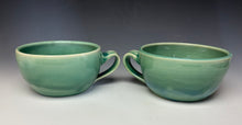 Load image into Gallery viewer, Seafoam Green Soup Mug
