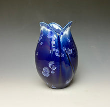 Load image into Gallery viewer, Tulip Vase- Winter Sky Blue #3
