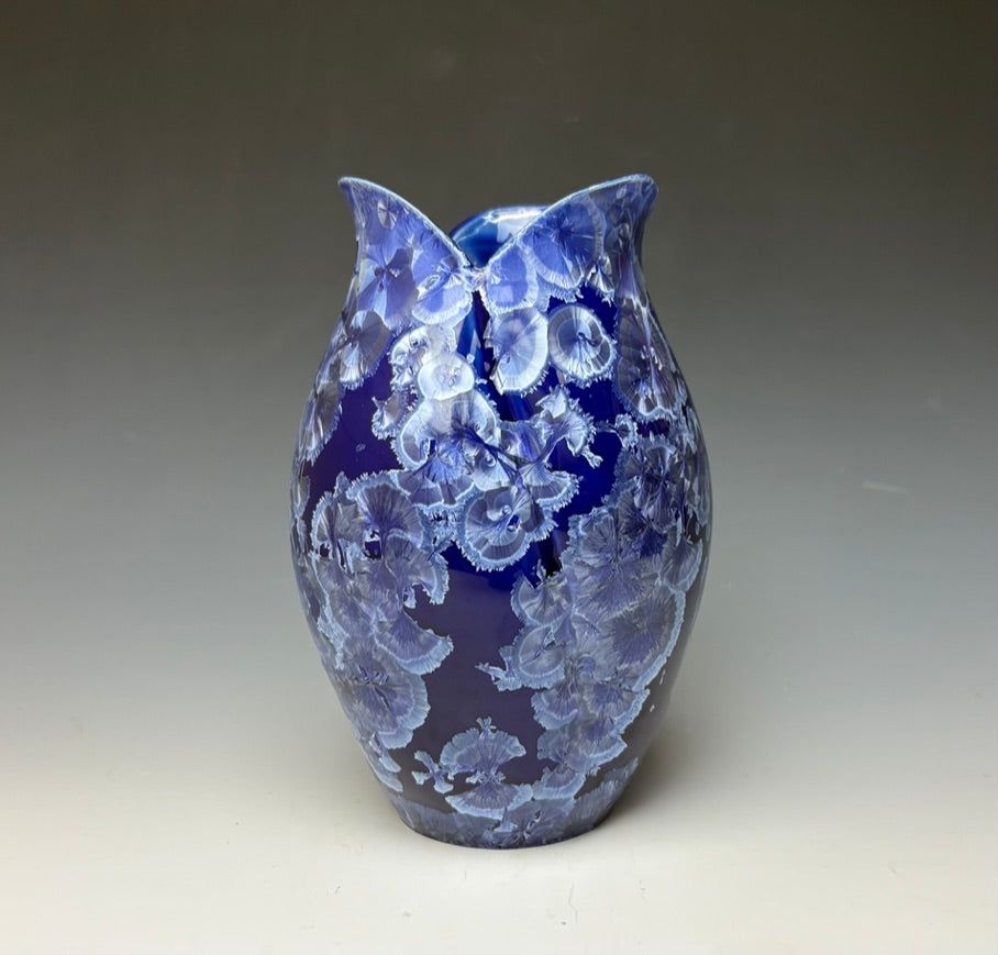 Tulip Vase- Winter Sky Blue #1
