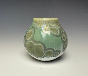 Wintergreen Crystalline Mini Vase 2