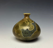Load image into Gallery viewer, Iron Galaxy Crystalline Glazed Mini Vase 4
