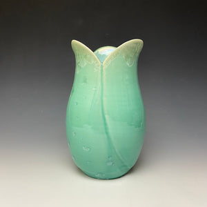 Tulip Vase- Light Green #1